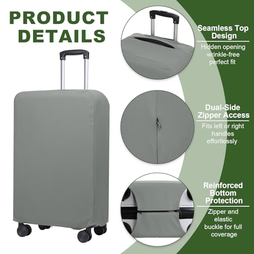 Luggage Cover (Gray / 22-23 inch)