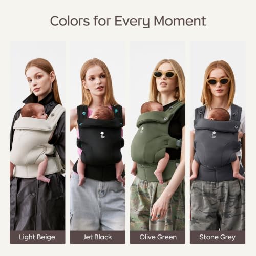 Baby Carrier Newborn to Toddler (Light Beige)
