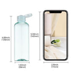 3.4 oz Travel Bottles for Toiletries (Light Green)