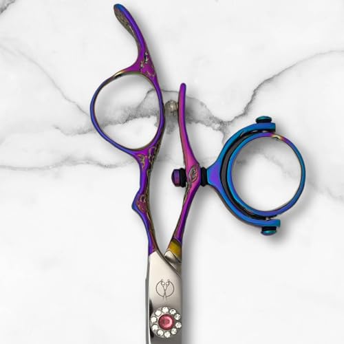6 Inch Swivel Thumb Hair Cutting Scissors (Swivel Thumb 6")