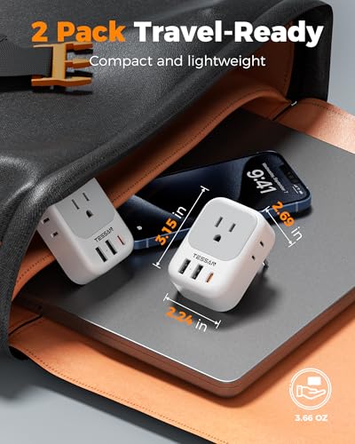 Italy Travel Plug Adapter (White grey-Type L)