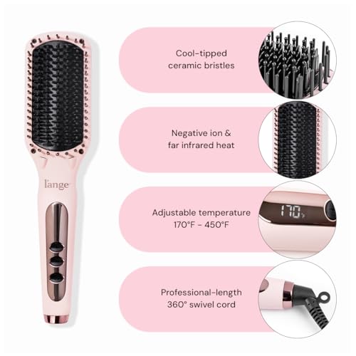 Le Vite Straightening Brush (Blush)