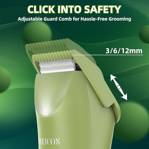 No Nick Ball Trimmer for Men Ceramic Blade (Green)
