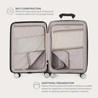 Pathways 3 Hardside Luggage Set (3 Piece Set (21/25/28) / Cloud Grey)