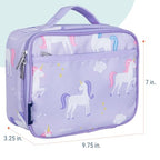 Kids Insulated Lunch Box (9.75 x 7 x 3.25 inches / Unicorn)