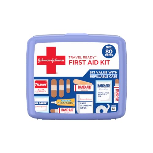 Brand Travel Ready Portable First Aid Kit (80 Piece)