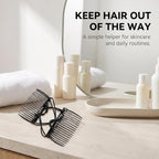 2Pcs Stretchy Comfy Hair Comb Clips