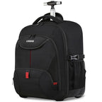 Rolling Backpack (Black / 18 Inch)