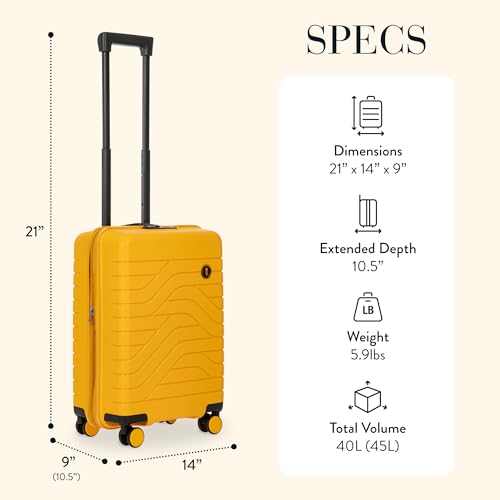 B Y Ulisse Carry (Carry-on without front pocket / Mango)
