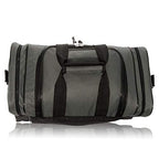 17" Blank Duffle Bag in Gray and Black (Gray)