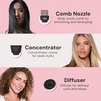 PowerStyle Turbo Ionic Hair Dryer (Blush)