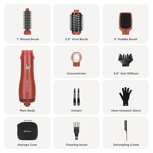 Blow Dryer Brush Set (Strawberry Bronze)