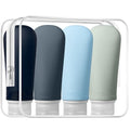 Travel Bottles for Toiletries (Black / 3.4 Ounce)