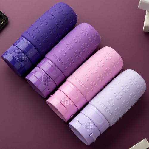 Travel Bottles for Toiletries (Purple / 2 Ounces)