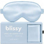 Silk Sleep Mask (Sky Blue)