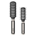 Hair Brush Set (Black / 2 Count)
