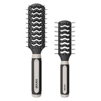 Hair Brush Set (Black / 2 Count)
