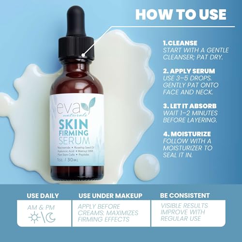 Skin Firming Serum with Niacinamide and Hyaluronic Acid (1 Fl Oz (Pack of 1))