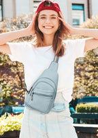 Sling Bag Crossbody Bags (Blue)