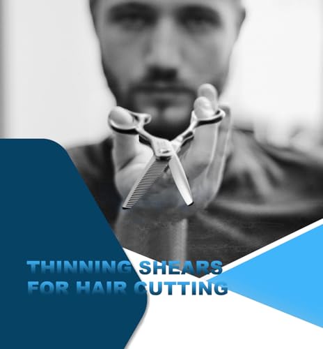 Professional Hair Thinning Shears Hair Cutting Texturizing Teeth Scissors (Thinning Shears / 6 inches)