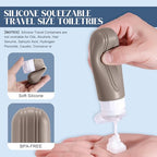Travel Bottles for Toiletries (CREAM)