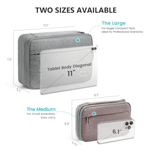 Travelkin Cord Organizer Travel (Grey / XLarge)