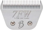 Detachable A Series Wide 7fw Blades for Dog Grooming Full Tooth Cuts Length 1/8" - 3.2mm Japanese Carbon Steel 7fw Dog Grooming Blade Supplies| 7fw Dog Clipper (Compatible A5 Series(B7FW)