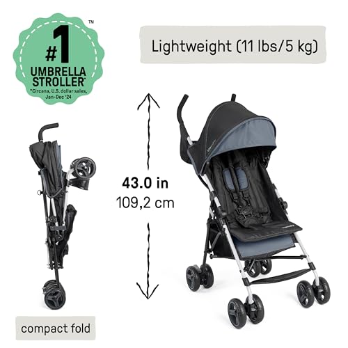 3D Mini Convenience Stroller (Slate Grey)