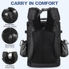 39 Can Leak Proof Insulated Backpack Cooler (Black)