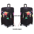Thicker Luggage Cover Elastic Suitcase Cover Protector Fits 18 (TKM0071 / M)