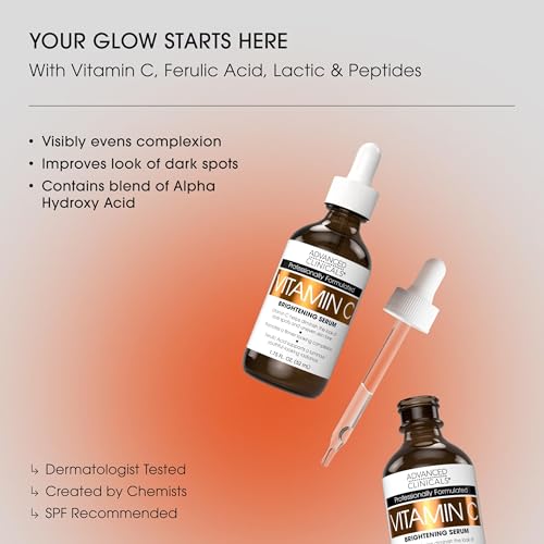 Vitamin C Cream + Vitamin C Serum 2PC Skincare Set (Vitamin C Cream + Serum Set / 2 Piece Set)