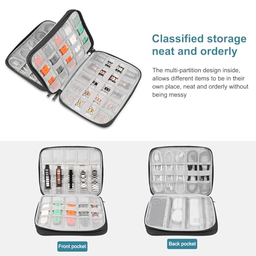 Electronic Accessories Organizer Carry Bag (L)