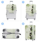 Luggage Cover Washable Suitcase Protector Anti (Panda Climb / S(fits 20-22inch suitcase))