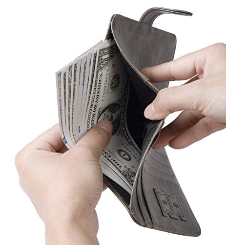 Passport Holder Cover Wallet RFID Blocking (Z _ #Grey / Passport Covers)