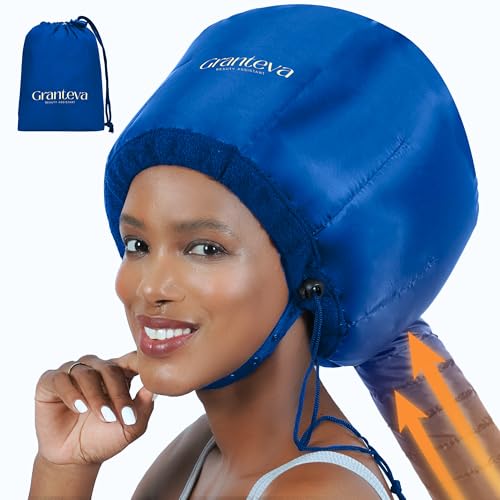 Hair Dryer Bonnet Attachment w (Blue)
