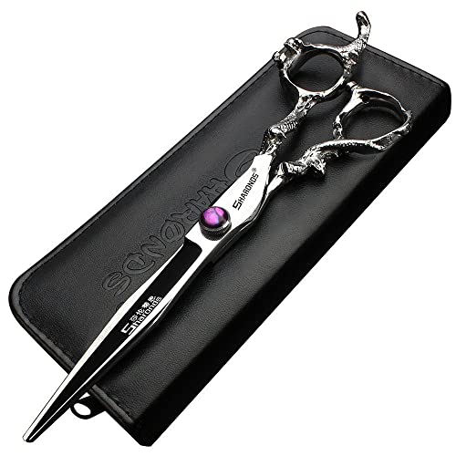 6/7/7.5/8/9-inch professional hair clipper set, stainless steel sharp hair clippers, hairdresser specific scissors (7 in cutting scissors) (7 in Cutting Scissors)