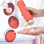 Travel Shampoo Bottle (Orange+light Blue)