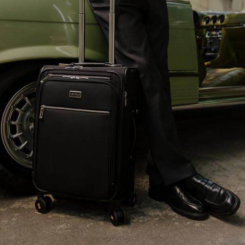 Carry On Luggage with Laptop Compartment 20" Softside Suitcase