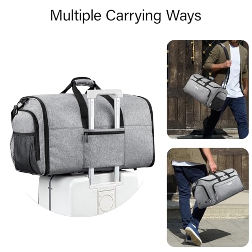 Garment Bags for Travel (Light Grey)