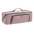 Large Hair Tools Travel Bag with Iron Mat (Style A - Large / Pink)