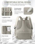 Large Travel Backpack Carry On for Women Man Waterproof Gym Backpacks with Laptop Compartment Mochila de Viaje Teacher Personal Item Backpack Rucksack Airplane Accessories Must Haves (33l / Brown)