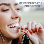 Titanium Whistle for Emergency (Black)