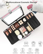 Makeup Bag with LED Mirror (Pink 2 / Small)