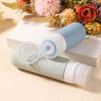 18 Pack Travel Bottles for Toiletries (06-Gray)
