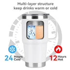 20oz Tumbler Bulk with Lid (White / 20 Ounces-6)
