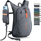 20L Small Hiking Backpack for Men Women Foldable Packable Back Pack Ultralight Hiking Daypack for Travel Camping Outdoor (Gray / 20L)