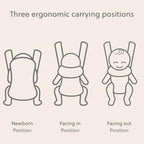 Baby Carrier Mini (Woven / Dusty Pink)