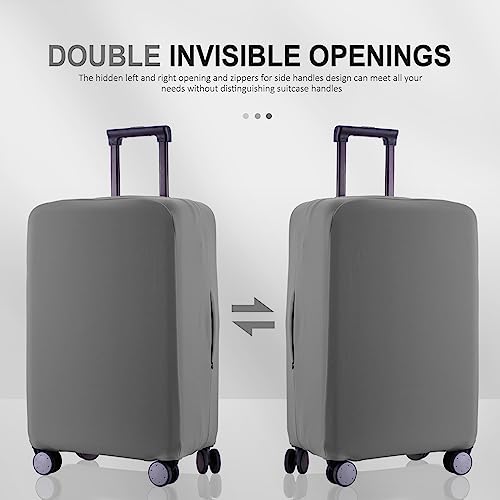 Travel Luggage Cover (Slate Gray / 22-23inch)