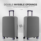 Travel Luggage Cover (Slate Gray / 30-31 inch)