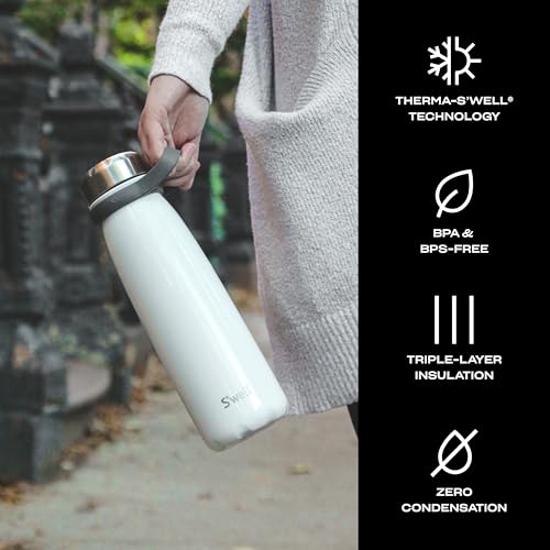 Stainless Steel Traveler With Handle (40 Ounces / Angel Food)